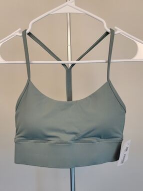 NWT Lululemon Flow Y Nulu Longline Bra 6